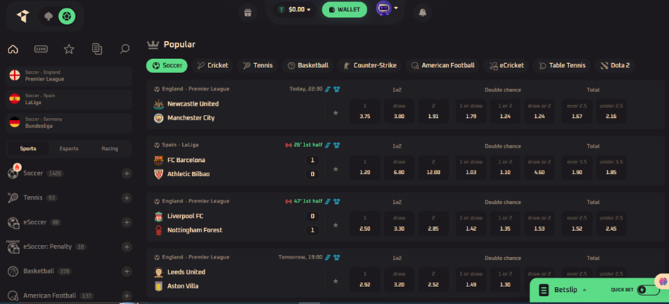 thrill.com website sports betting