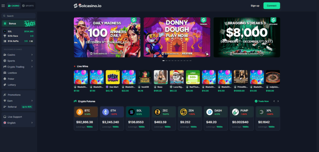 solcasino.io review